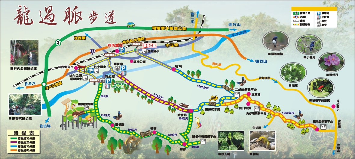 點我放大-林內龍過脈森林步道