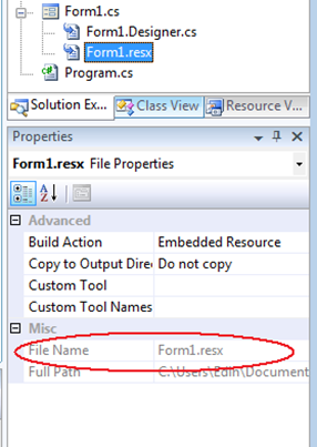 .resx file rename