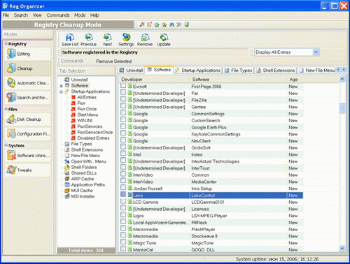 Reg Organizer 5.20 Beta 2 Reg Organizer 5.20 Beta 2