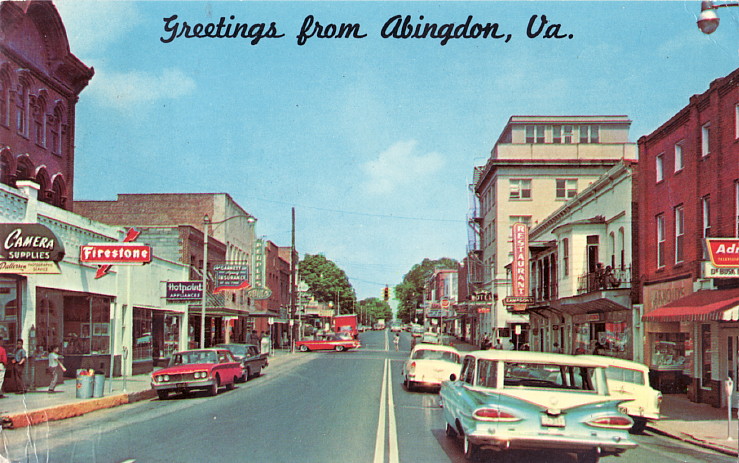 Vintage Postcard Blog Greetings From Abingdon Oregon 1971