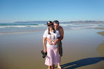 Alicia and Eric on the beach at Pismo