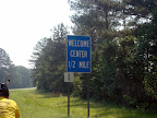 Georgia Welcome Center - Leaving Georgia