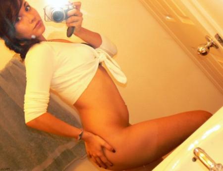Fotos de chicas frente al espejo