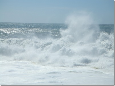 Oceano atlantico a Nazarè