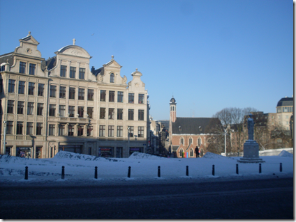 Bruxelles con la neve