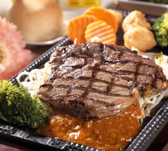 台中公益路美食-赤鬼招牌沙朗牛排