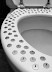 Toilet seat - This seat is made for extreme emotion lovers.