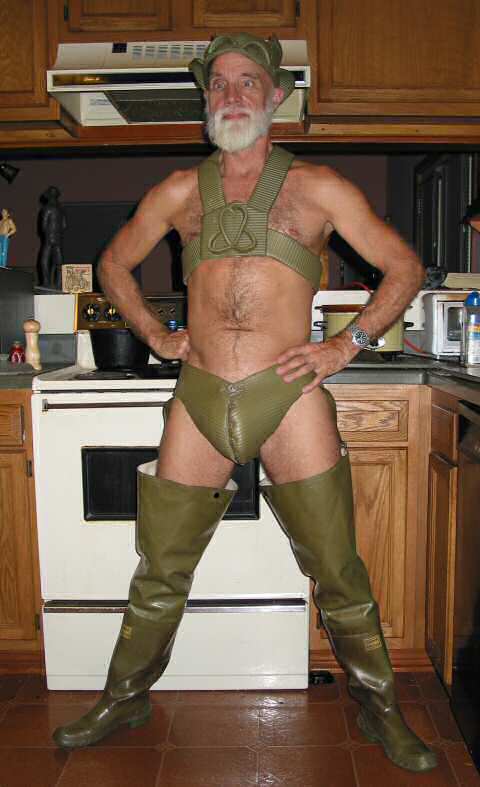 Rubber undies - Fishermans fashion - Summer 2005.
