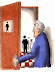 Men's room surprise - This happens to me all the time.