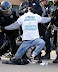 Police brutality - American democracy = corporate imperialism.