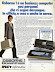Old computer advertisement - Released in 1981 - Osborne 1 is considered to be the first true portable computer.