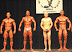 Bodybuilding competition - Let the best man win.