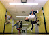 School of ninjas - Gravity force is not a factor for them.