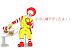 McDonald's - Greeting card from Japan.