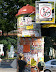 No fags allowed - Posters against gay pride.