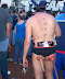 Dressed to impress - His head is clogged.