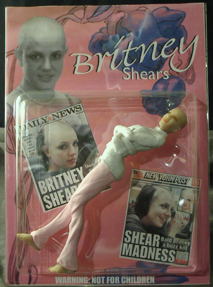 Britney toy - Warning: not for children.