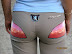 Peugeot 206 pants - Innovative advertising idea.