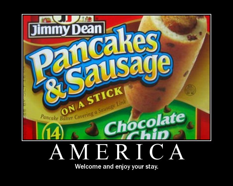 America - Welcome and enjoy your stay.