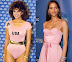 Halle Berry in 1986. - I love that pink outfit and golden belt.
