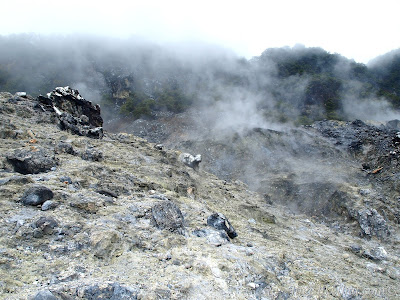 tangkuban perahu, kawah domas, volcano, bandung