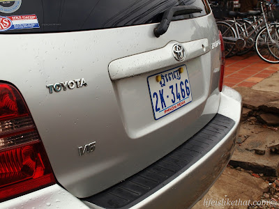 cambodia, car plate