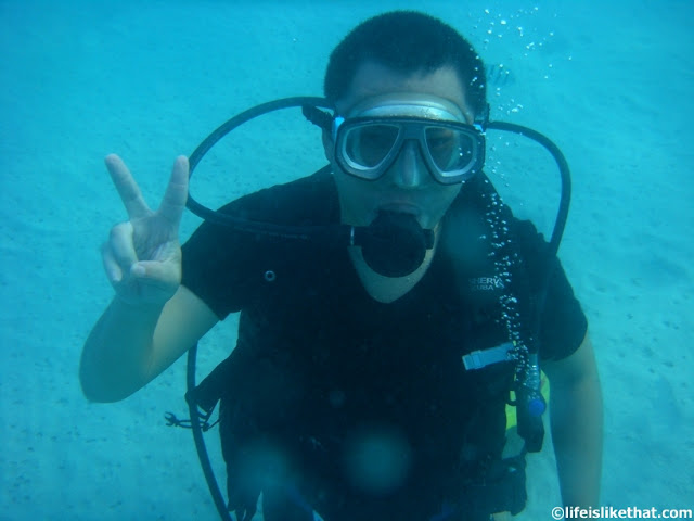My First Ever Scuba Diving at Redang My First Ever Scuba Diving at Redang picture redang escapade photo