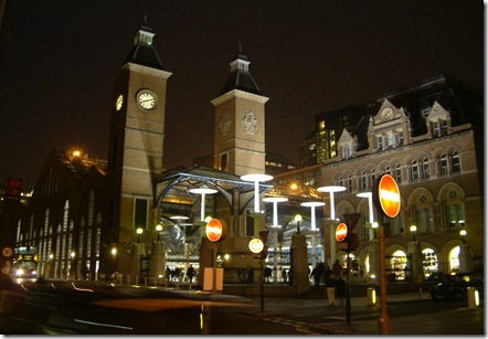 A Bird View of Liverpool Street -AK