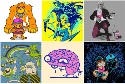 Josh Holland illustrations - Geng Gao | the blog