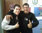 With professor marcos santos, machado black belt and head instructor at the blitz center.