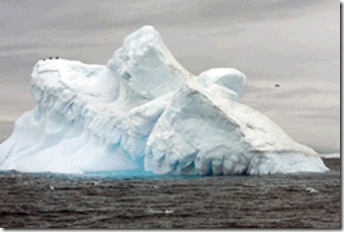 Antártica glaciar