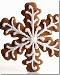 Tuesday Trigger Gingerbread Snowflakes