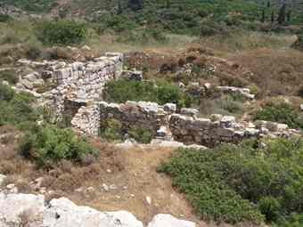 Ruins of temple complex of Ashtart at Umm el-Amed, Lebanon