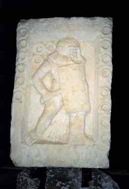 Stratonikeia_Gladiator's gravestone. Stratonikeia_Gladiator's gravestone.