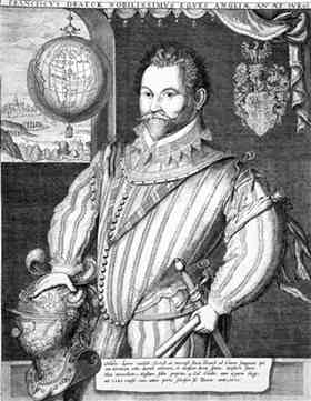 Francis Drake captained England's swell