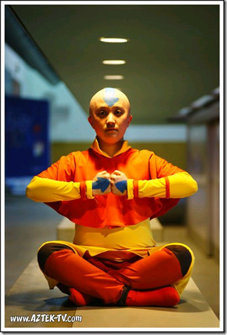 avatar: the last airbender cosplay - aang