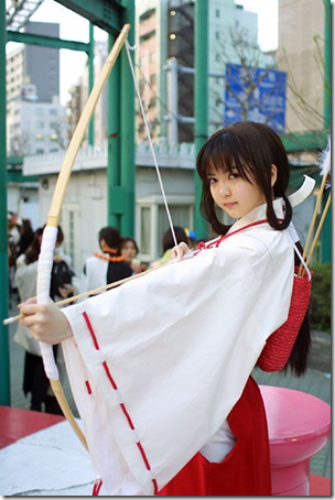 inuyasha cosplay - kikyo