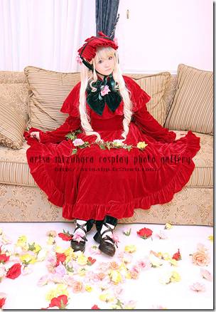 rozen maiden cosplay - shinku