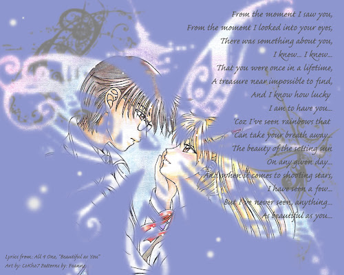 shijirou and eri - beautiful as you