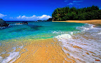 Click to view NATURE + NATURAL + 1680x1050 Wallpaper [Lumahai Beach Kauai Hawaii.jpg] in bigger size