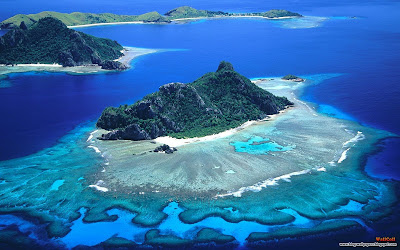 click to download free best desktop wallpaper - Monukiri and Monu Islands Fiji