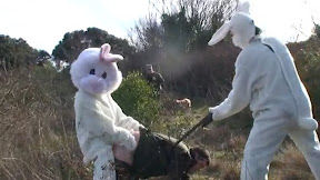 remi gaillard rabbit vs hunter