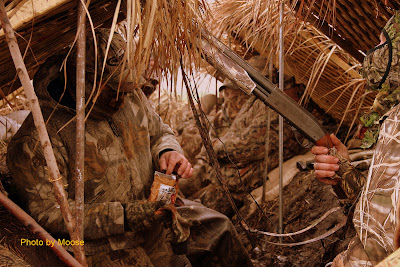 Breaktime in the blind