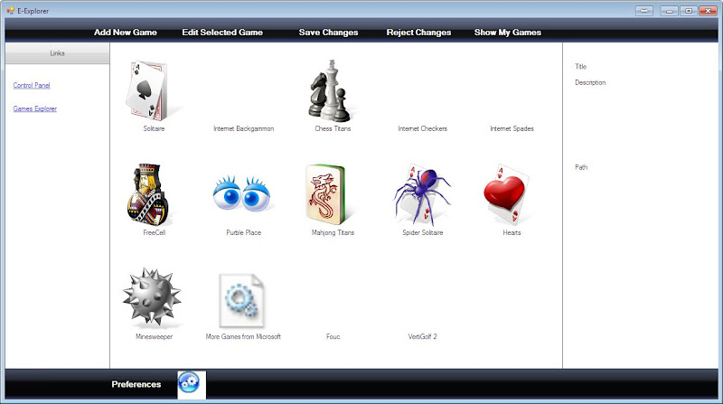 Icons for Windows 7 Internet Games Game Explorer Editor Icons for Windows 7 Internet Games Game Explorer Editor