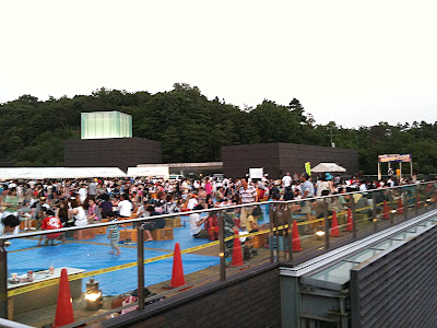 １９時頃の会場