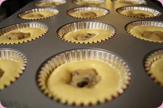 cookie dough cupcakes