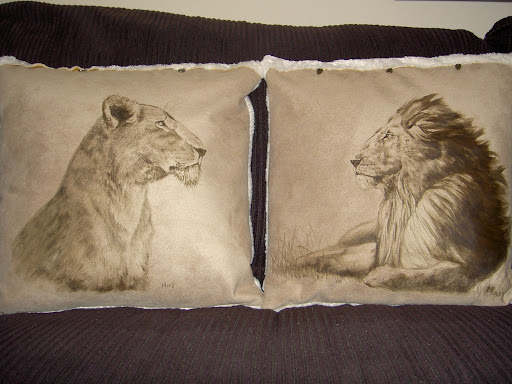 Lion Fabric