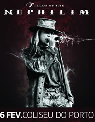Fields of the Nephilim Coliseu Porto Fevereiro 2010