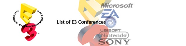 [Super MarioJr Blog-E3-List of E3 Conferences[6].jpg]