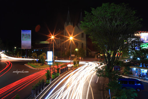 Kota Tua Malang di Malam hari
